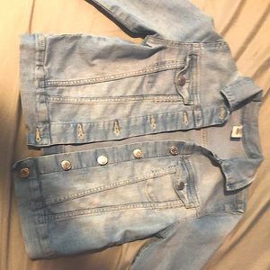 Kids/girls denim jean jacket size 12 from H&M.